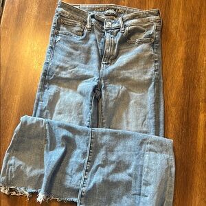 American Eagle Outfitters Light Blue Flare Jeans